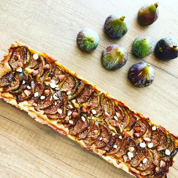 Tarte aux Figues & miel