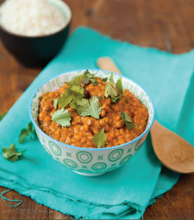 Dahl de lentilles corail