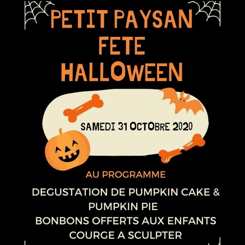 Fête d’Halloween au petit paysan