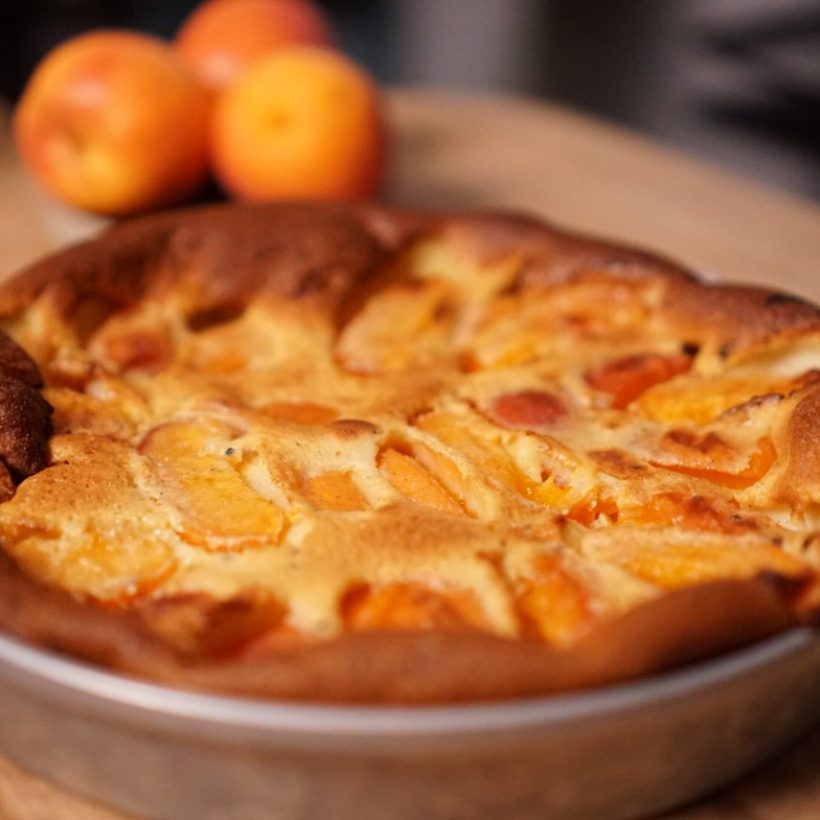 Clafoutis aux abricots