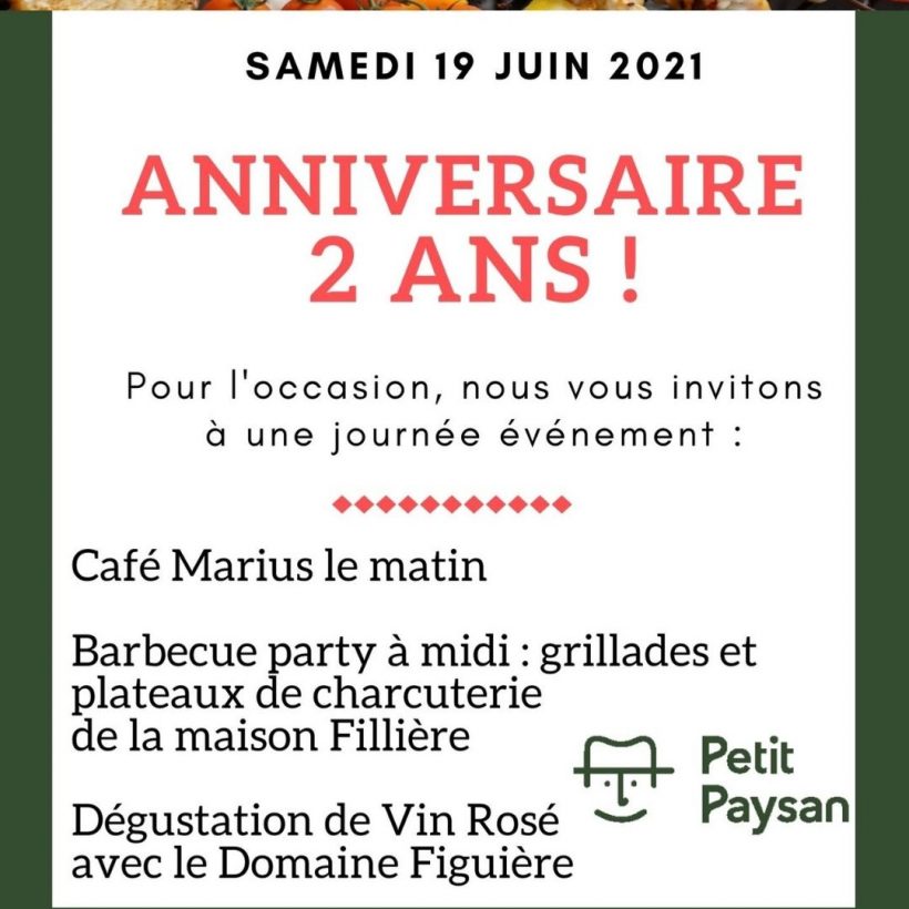 Barbecue Party pour les 2 ans !