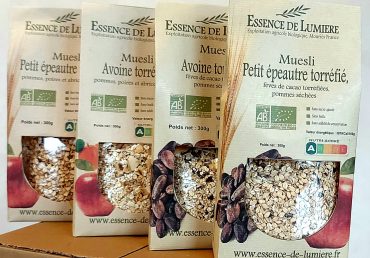 Dégustation de muesli BIO avec Essence de Lumière