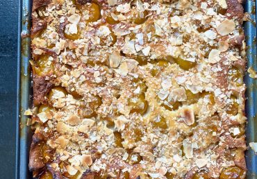 Recette de Flan mirabelle – amandes